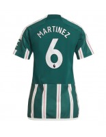 Manchester United Lisandro Martinez #6 Vieraspaita Naisten 2023-24 Lyhythihainen